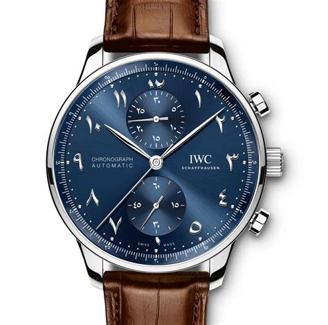 Introducing the IWC Portugieser Chronograph Dubai Edition with 